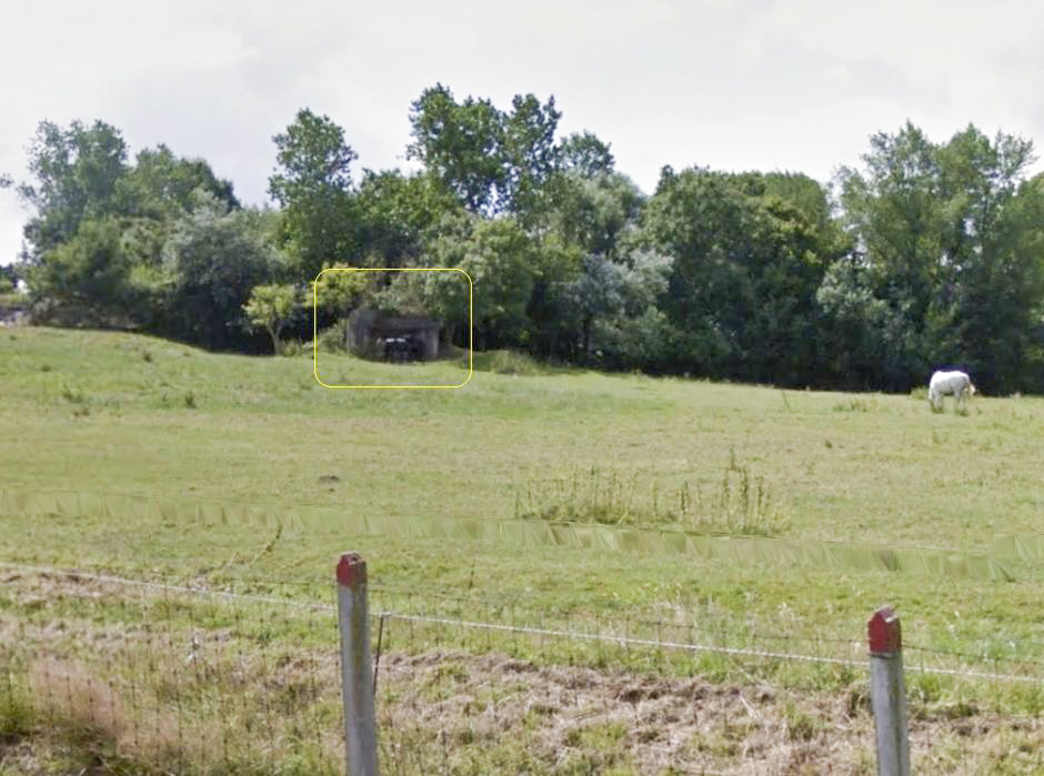 Ligne Maginot - B166 - USINE DE BOESCHEPE - (Blockhaus pour canon) -  - Google Streetview