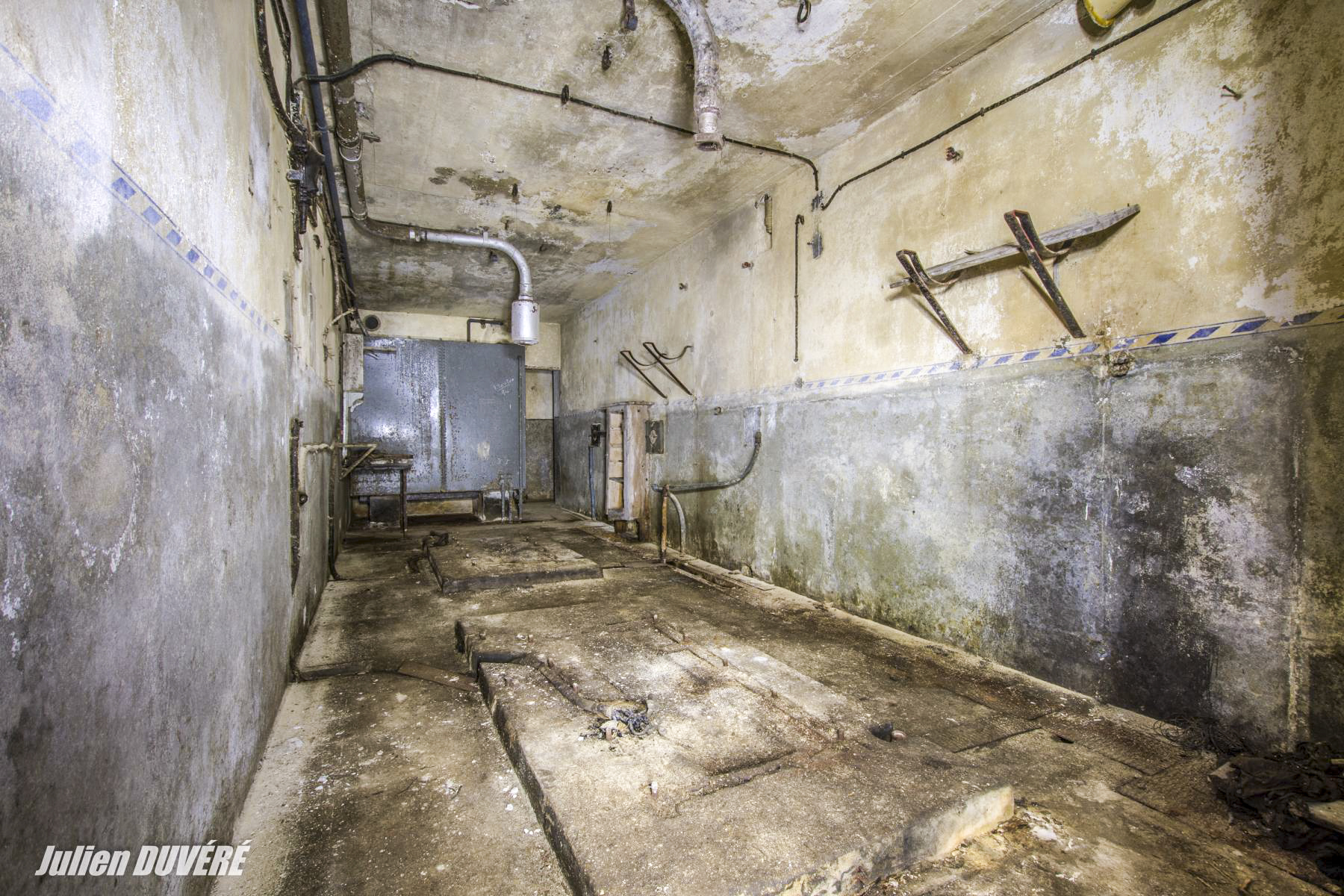 Ligne Maginot - RIPPERT - X13 (QUARTIER KARRE - II/168°RIF) - (Abri) - L'usine électrique, désormais totalement dépouillée. - Julien DUVÉRÉ