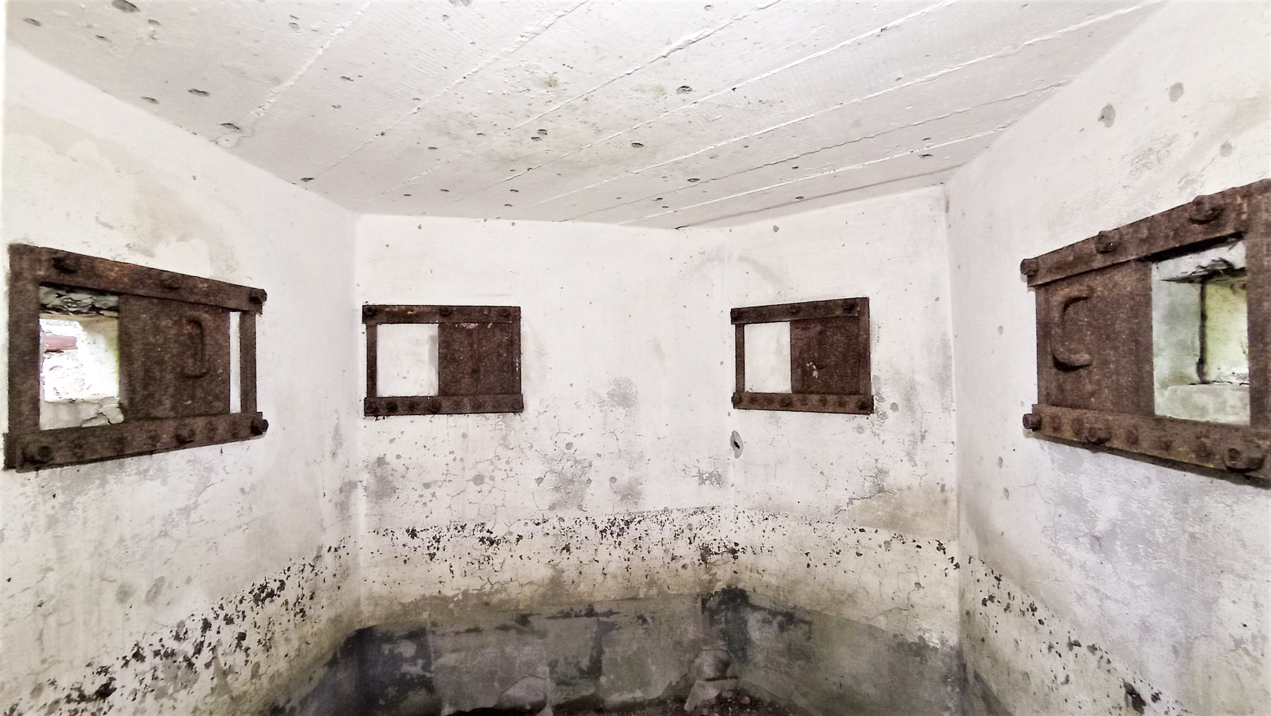 Ligne Maginot - HARDT 1 - (Blockhaus pour arme infanterie) - Vue d'ensemble de l'intérieur - Baptiste GAUDIN