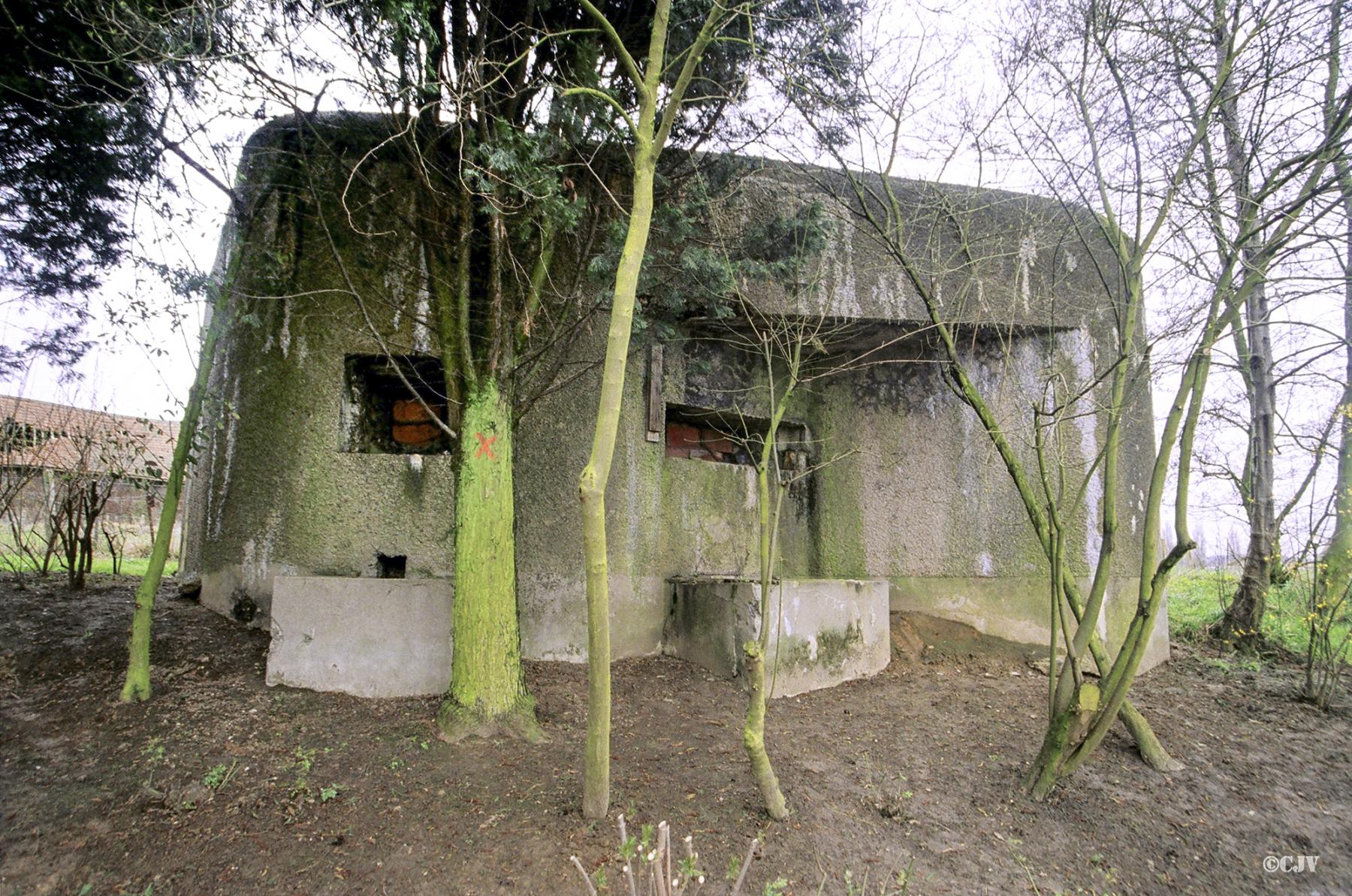 Ligne Maginot - B254bis - PONT du FORET (Blockhaus pour canon) -  - Caspar Vermeulen