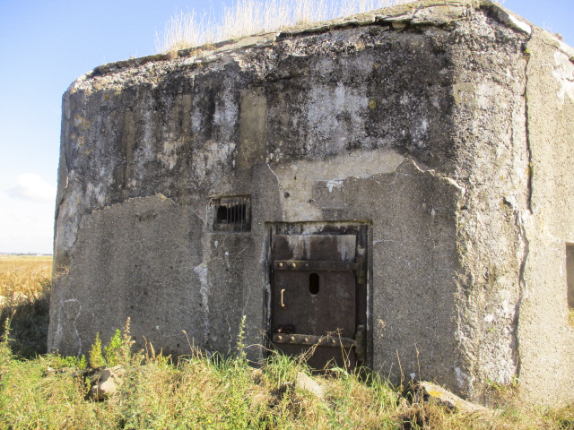 Ligne Maginot - B311 - LA COUTURE - (Blockhaus pour canon) - Face orientée côté ouest. - Smardz Félix