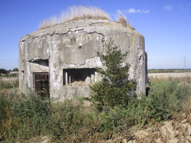 Ligne Maginot - B311 - LA COUTURE - (Blockhaus pour canon) - Face orientée côté sud. - Smardz Félix