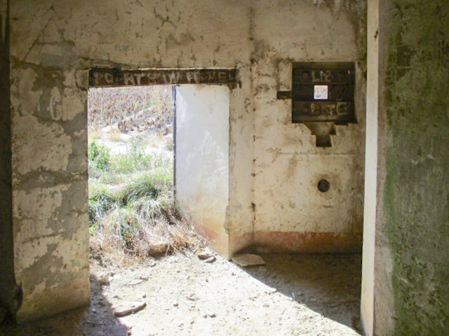 Ligne Maginot - B311 - LA COUTURE - (Blockhaus pour canon) - Vue à l'intérieur. - Smardz Félix