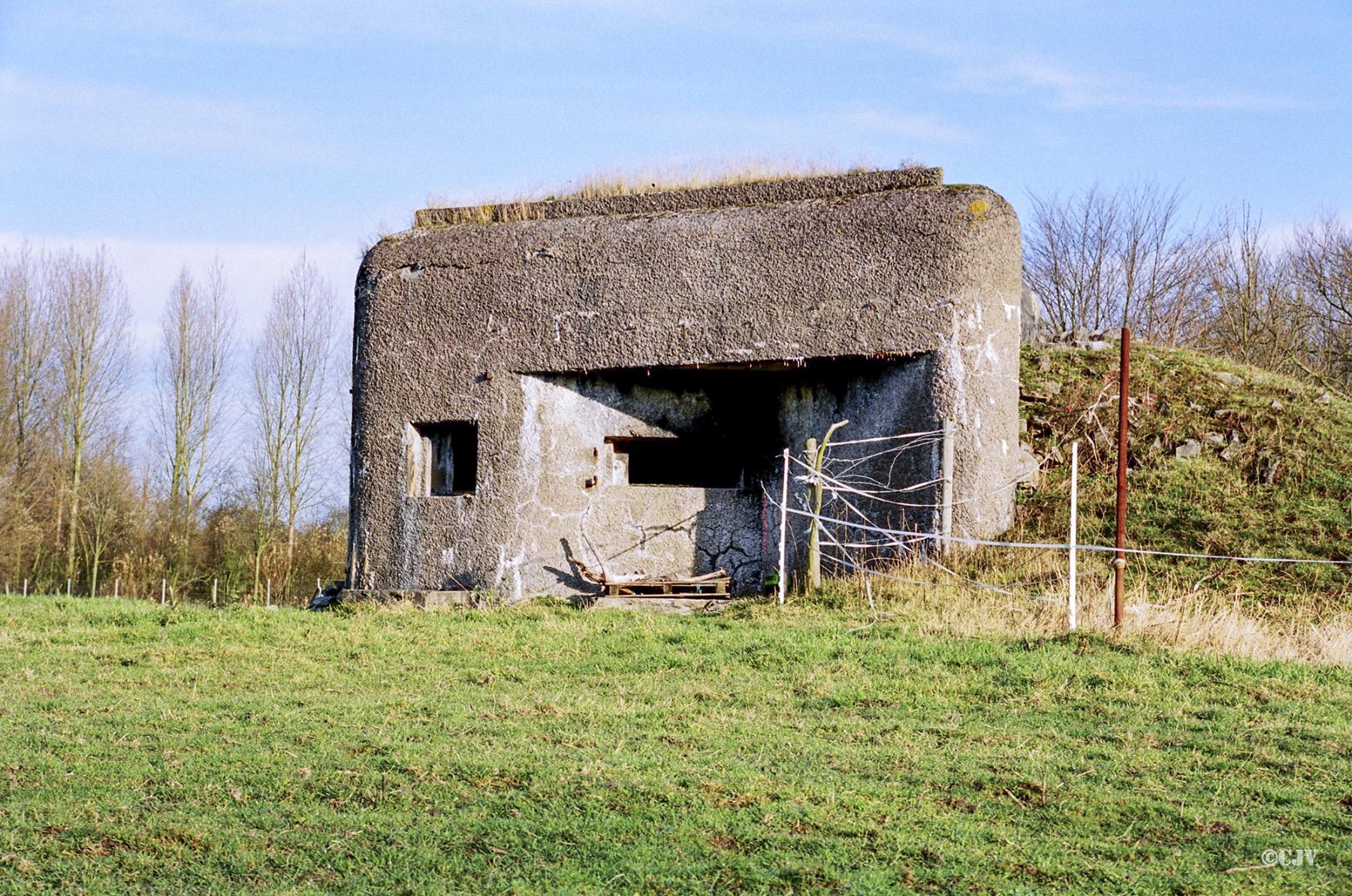 Ligne Maginot - B312 - ANSTAING - (Blockhaus pour canon) -  - Caspar Vermeulen