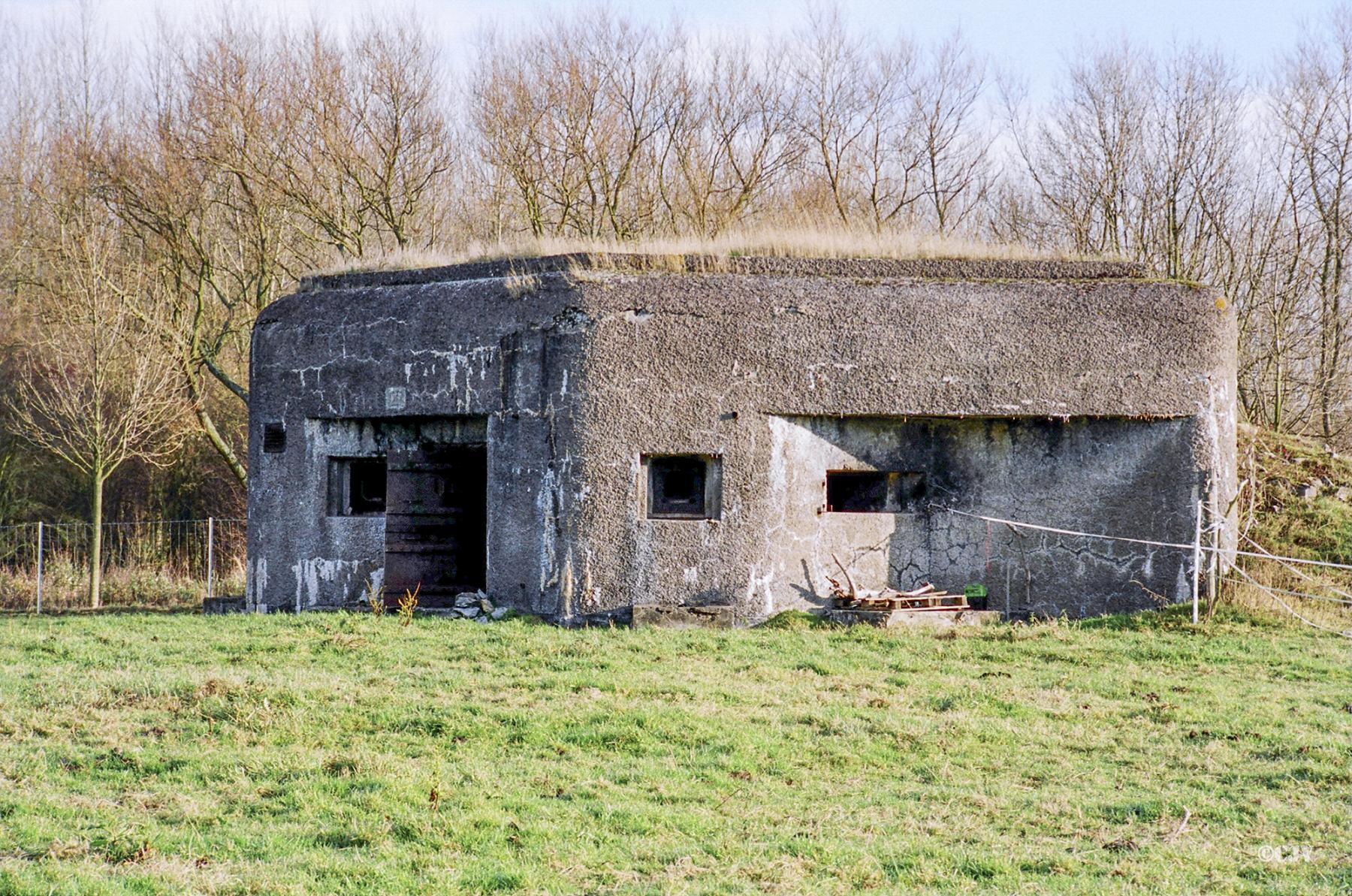 Ligne Maginot - B312 - ANSTAING - (Blockhaus pour canon) -  - Caspar Vermeulen