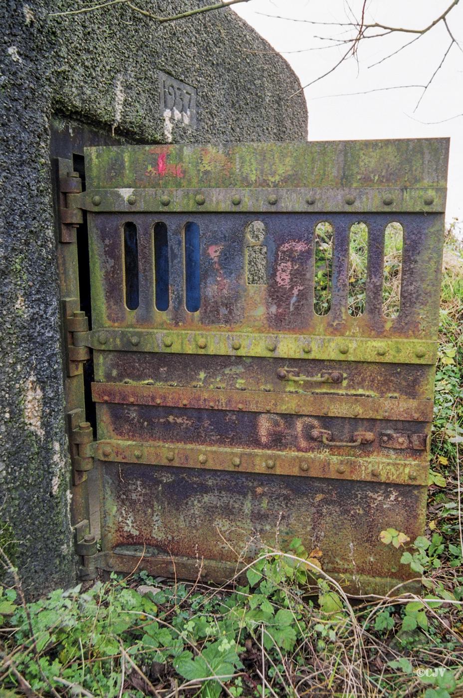Ligne Maginot - B313 - GRUSON NORD-OUEST - (Blockhaus pour canon) -  - Caspar Vermeulen