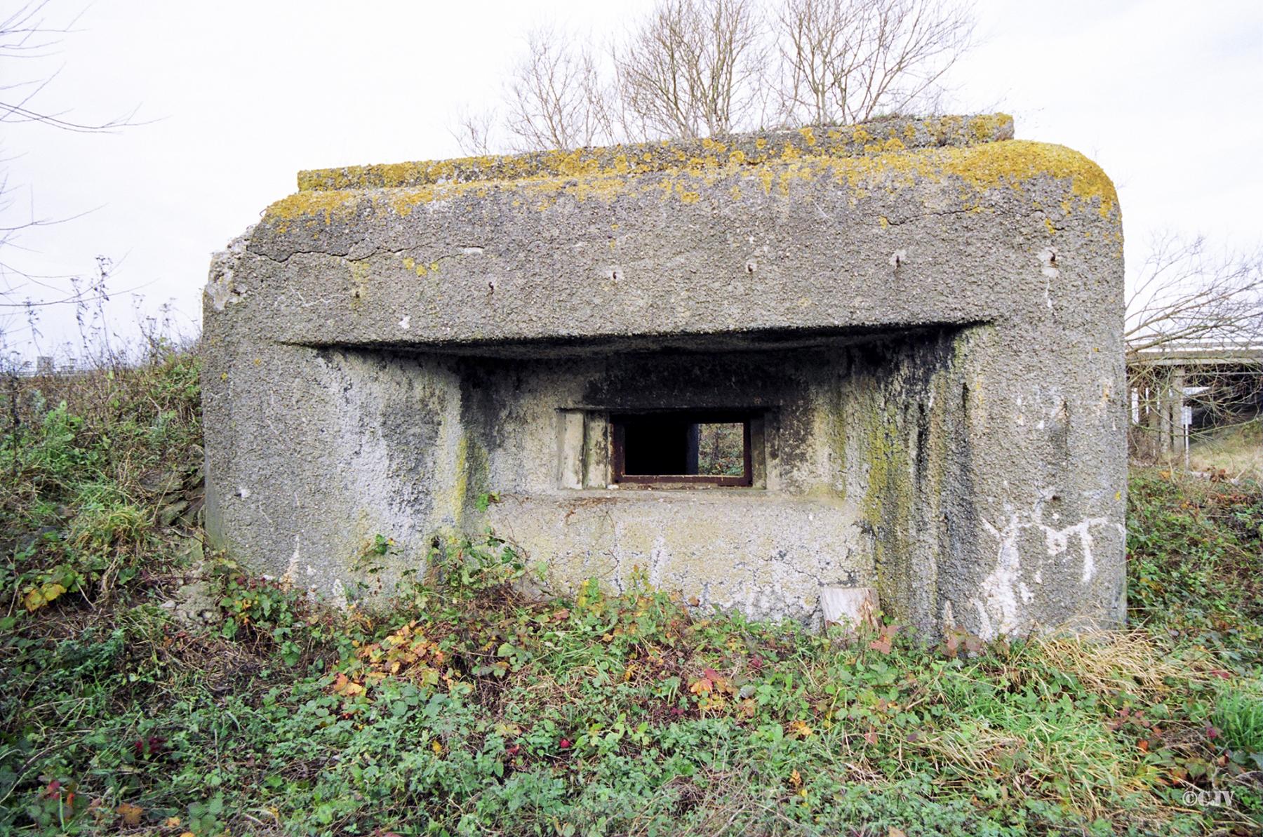 Ligne Maginot - B313 - GRUSON NORD-OUEST - (Blockhaus pour canon) -  - Caspar Vermeulen