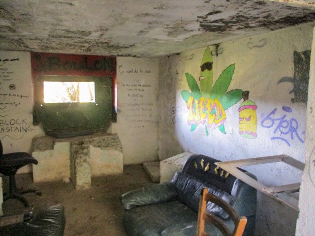 Ligne Maginot - B313 - GRUSON NORD-OUEST - (Blockhaus pour canon) - Vue d'intérieur - Smardz Félix
