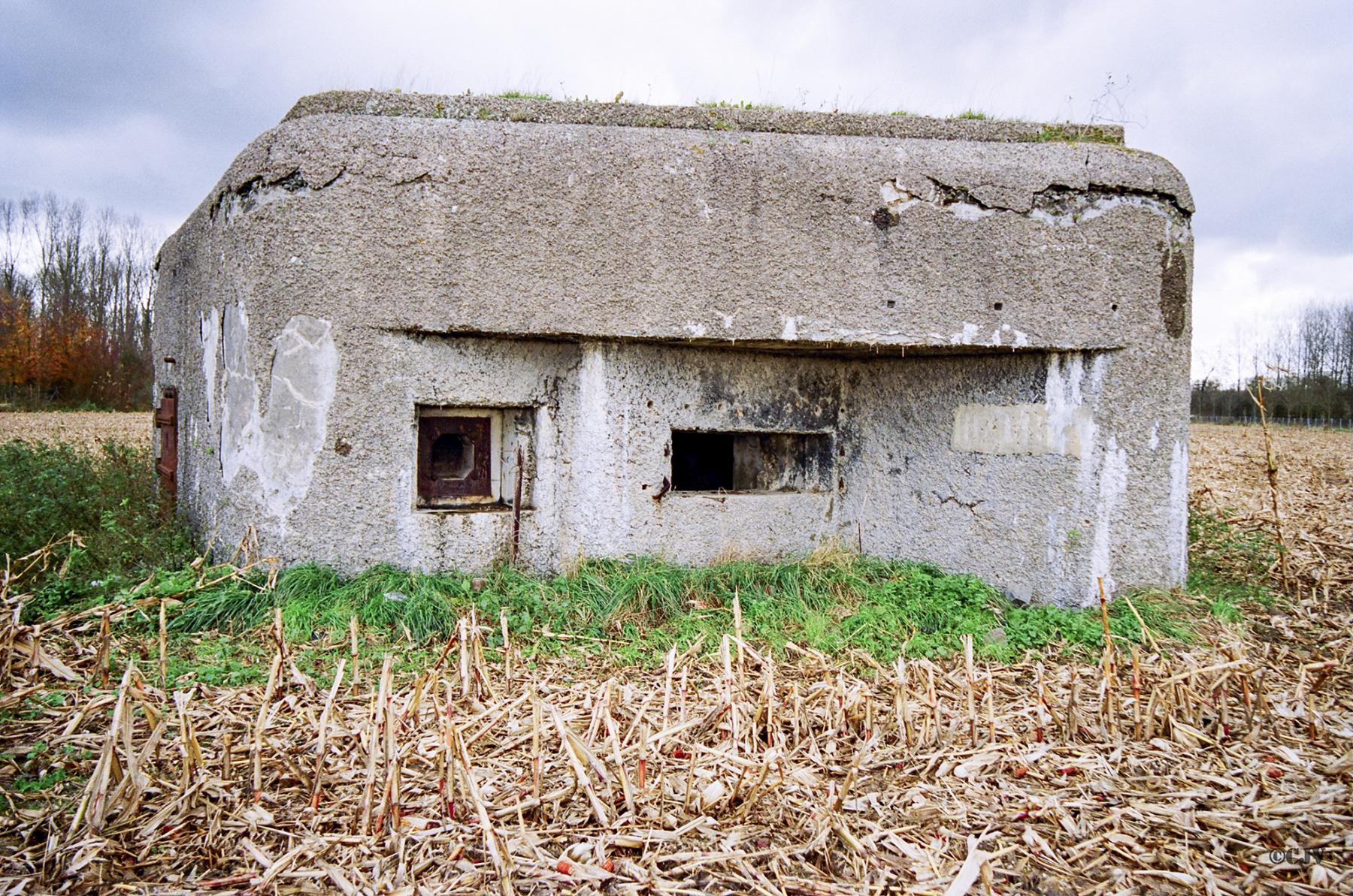 Ligne Maginot - B317 - LA COURTE - (Blockhaus pour canon) -  - Caspar Vermeulen