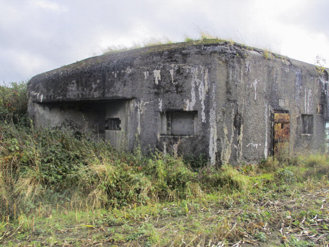 Ligne Maginot - B334 - LA PLAINE NORD - (Blockhaus pour canon) - Les ouvertures sont obstruées. - Smardz Félix