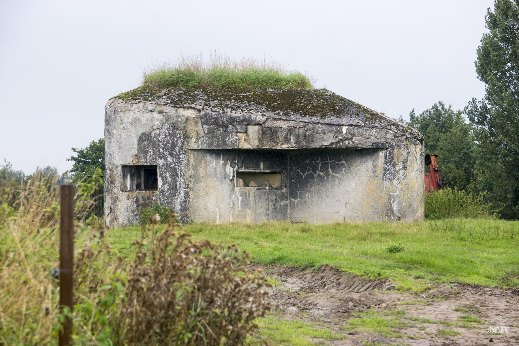 Ligne Maginot - B358 - LA BOUGRIE OUEST - (Blockhaus pour canon) -  - Lia VERMEULEN