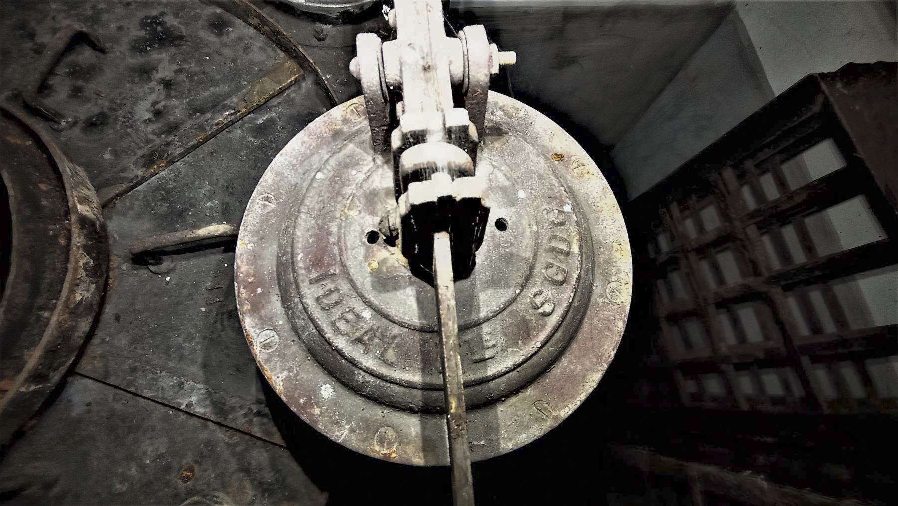 Ligne Maginot - BUCHHOLZBERG (I / 79° RIF) - (Abri) - Régulateur de tirage de la chaudière vapeur à charbon - Baptiste GAUDIN