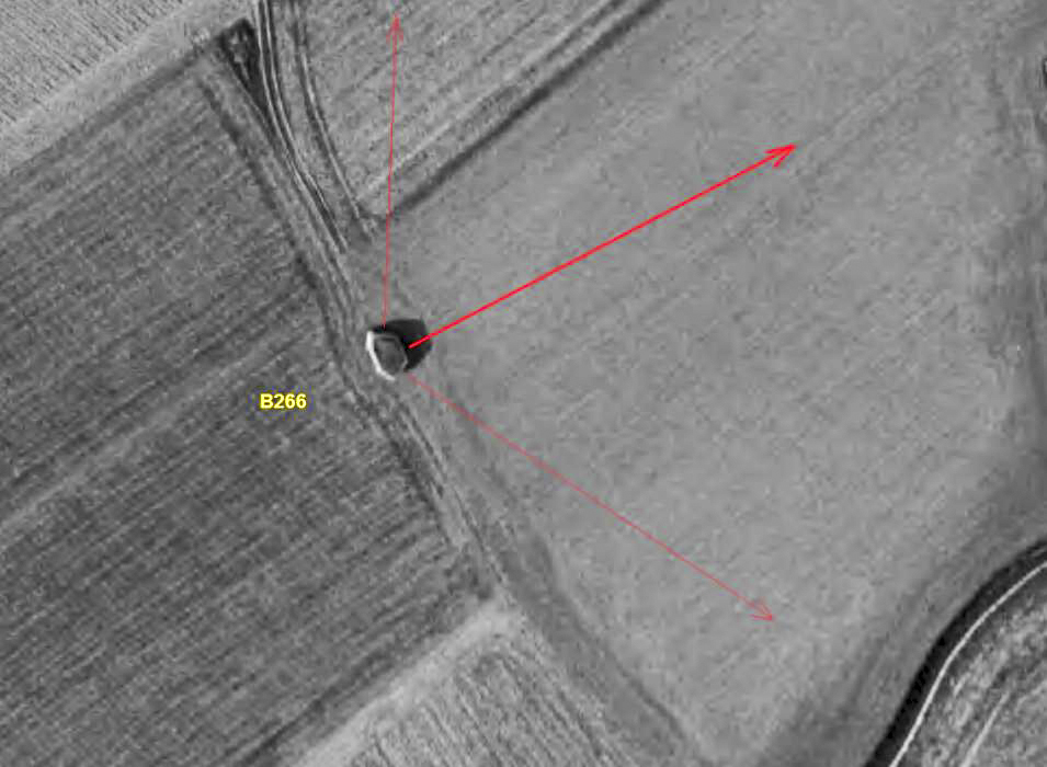 Ligne Maginot - B266 - LIAGRE - (Blockhaus pour canon) -  - IGN - Géoportail 1965