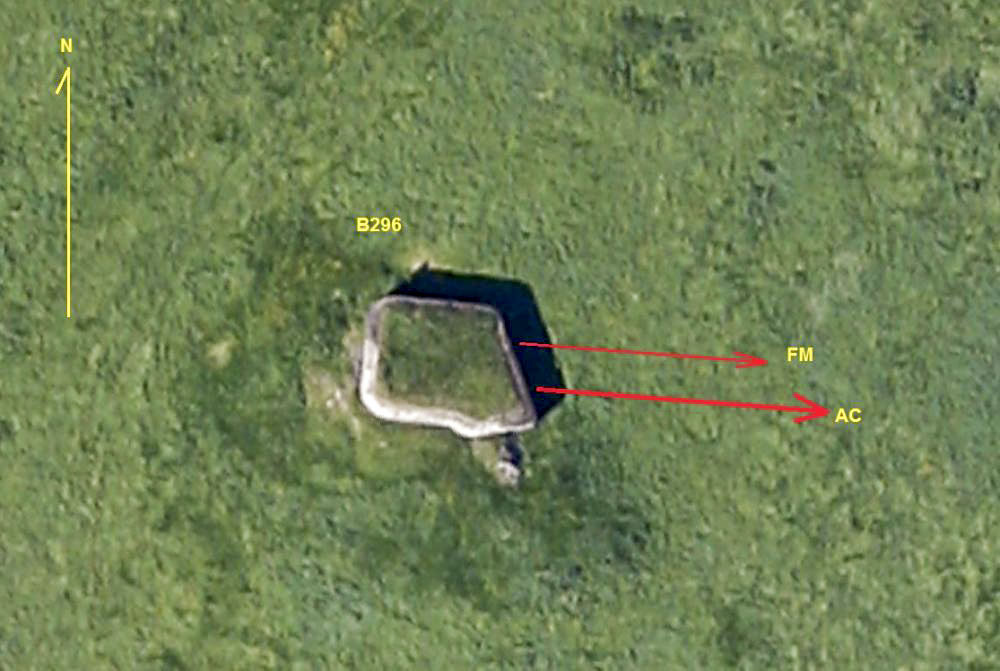 Ligne Maginot - B296 - CHAPELLE MADAME - (Blockhaus pour canon) -  - IGN - Géoportail 2012