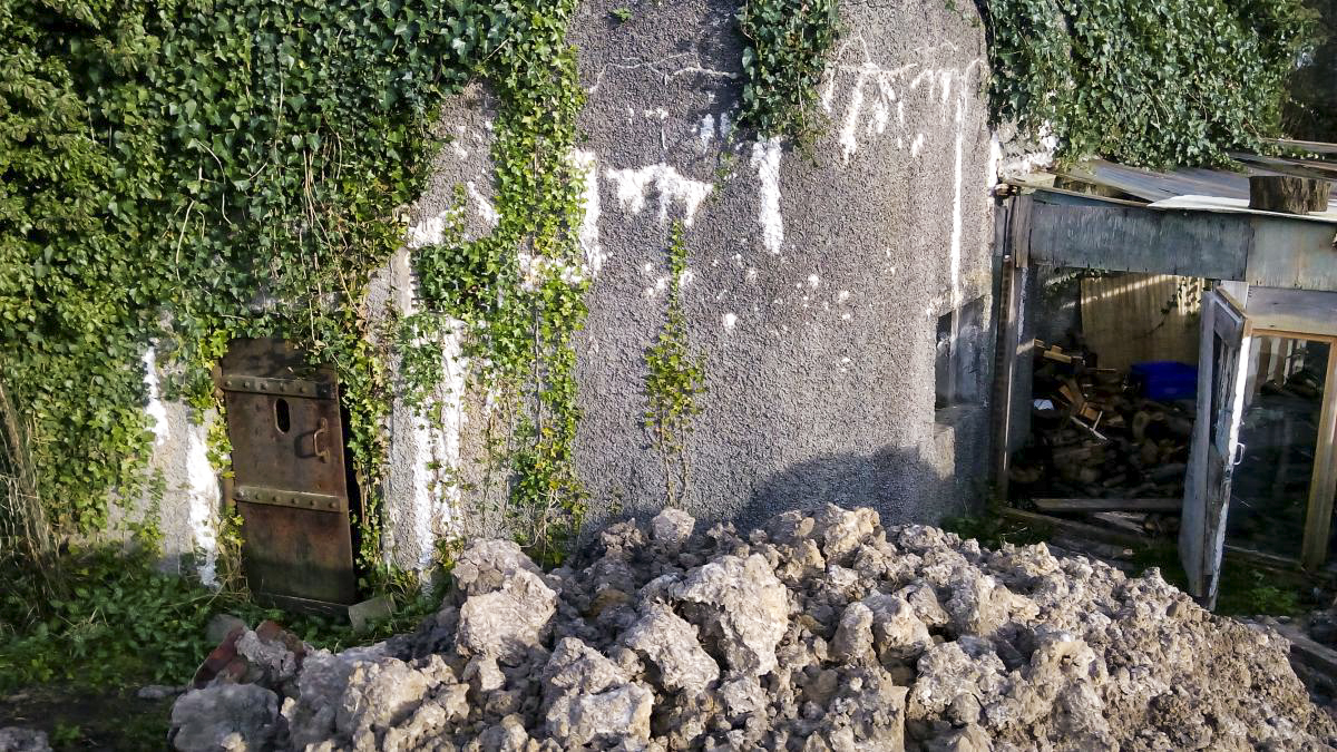 Ligne Maginot - B309 - PONT à TRESSIN SUD - (Blockhaus pour canon) -  - Asso. Maginot Escaut