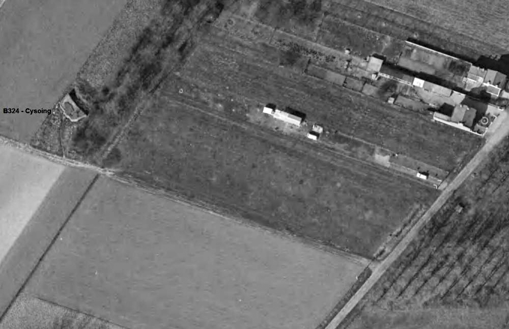 Ligne Maginot - B324 - CYSOING - (Blockhaus pour canon) -  - IGN - Géoportail 1965