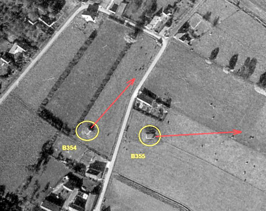 Ligne Maginot - B354 - BAS-PREAU - (Blockhaus pour canon) -  - IGN - Géoportail 1967
