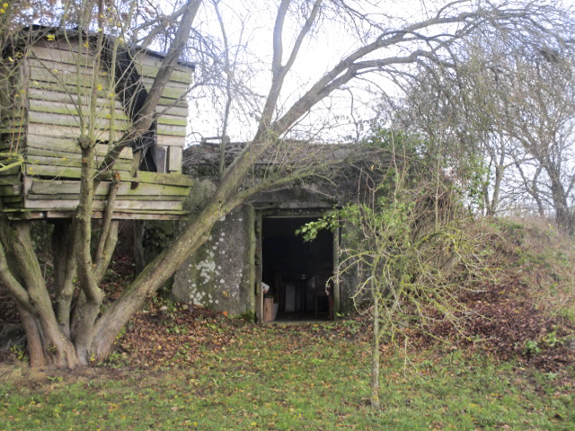 Ligne Maginot - B361 - CUL DU FOUR EST - (Blockhaus pour canon) - Situé entre le chemin de terre venant du Grand Ridoir et la rue du Gris Massart. - Smardz Félix