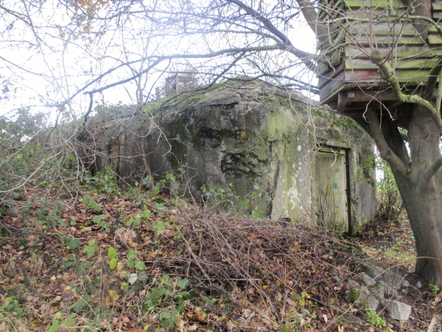 Ligne Maginot - B361 - CUL DU FOUR EST - (Blockhaus pour canon) - Situé entre le chemin de terre venant du Grand Ridoir et la rue du Gris Massart. - Smardz Félix