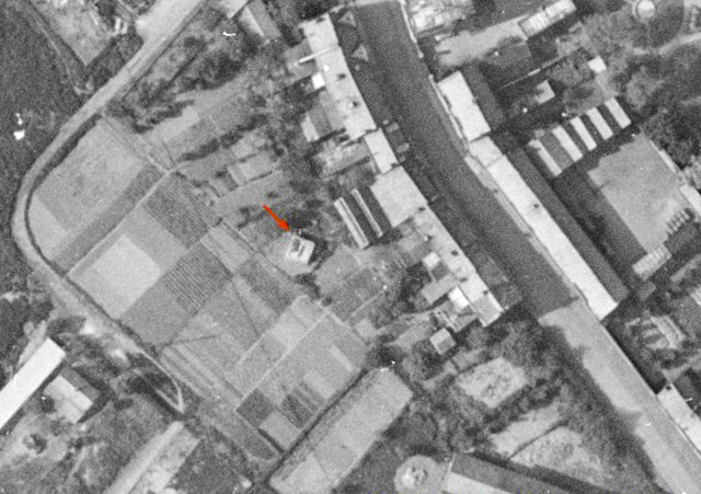 Ligne Maginot - BEF 2 - DEULEMONT Sud (Blockhaus pour canon) -  - IGN - Géoportail 1951