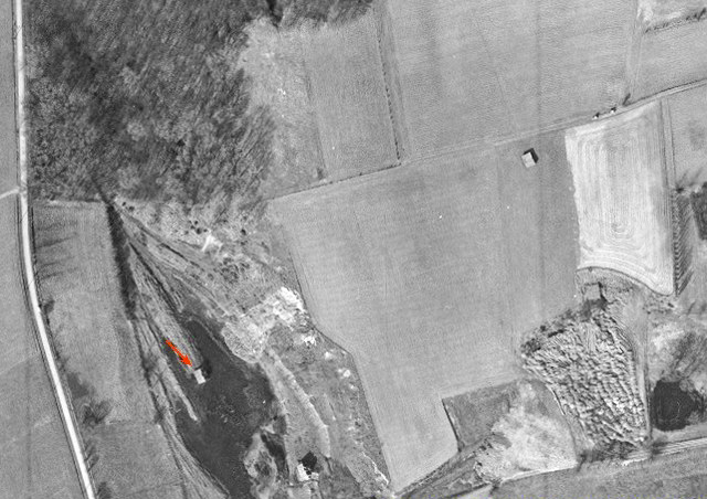 Ligne Maginot - BEF 14 - LA MONTAGNE SUD-OUEST - (Blockhaus pour arme infanterie) -  - IGN - Géoportail 1965