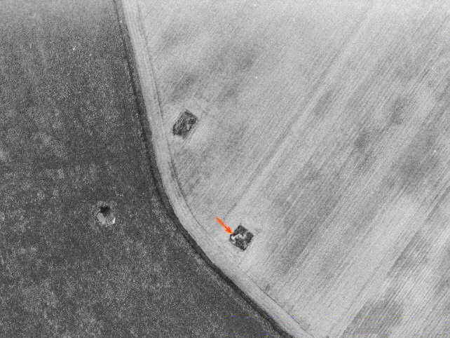 Ligne Maginot - BEF 26 - GRANDS OBEAUX SUD 3 - (Blockhaus pour arme infanterie) -  - IGN - Géoportail 1965