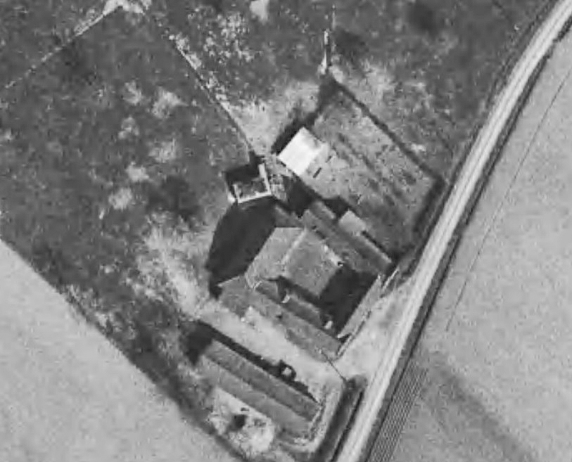 Ligne Maginot - BEF 45 - FERME DES PEUPLIERS SUD EST - (Blockhaus pour arme infanterie) -  - IGN - Géoportail 1965