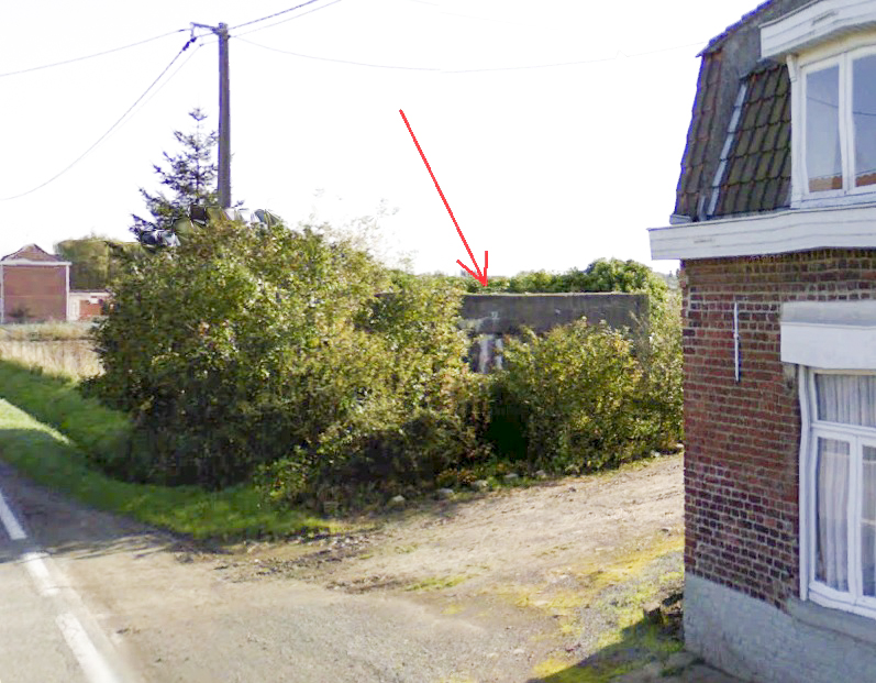 Ligne Maginot - BEF 48 - CHEMIN POIVRE NORD 1 - (Blockhaus pour canon) -  - Google Streetview