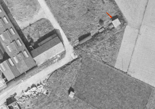 Ligne Maginot - BEF 89 - GAMAND NORD 2 - (Blockhaus pour arme infanterie) -  - IGN - Géoportail 1955