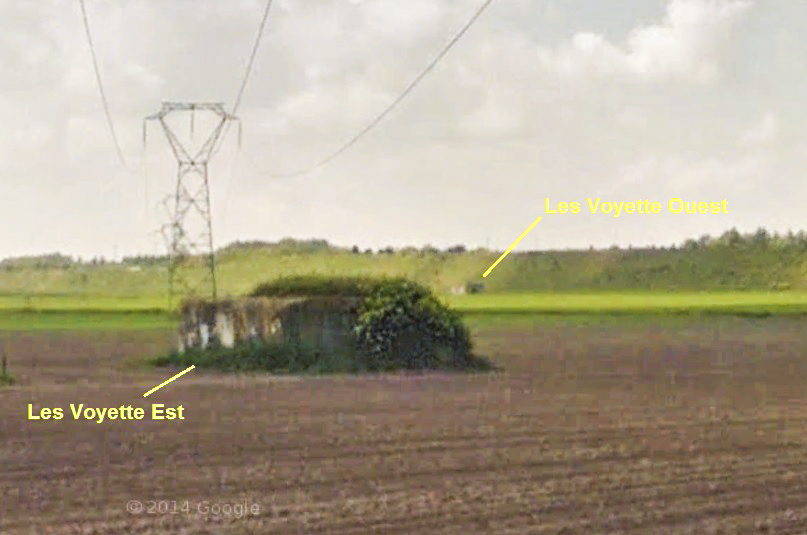 Ligne Maginot - BEF 94 - LES VOYETTES EST - (Blockhaus pour arme infanterie) -  - Google Streetview