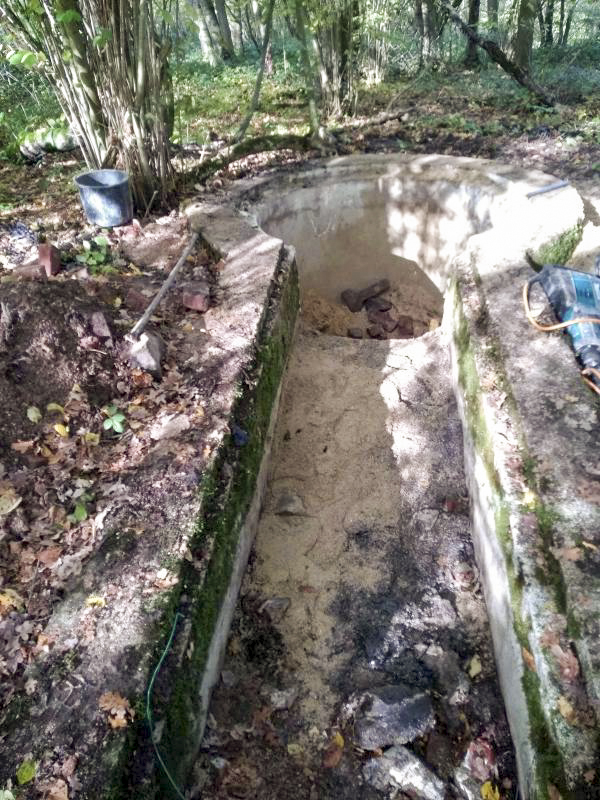 Ligne Maginot - T8 - BOIS DE LA TASSONNIERE EST (TD N° 358) - (Cuve pour arme d'infanterie) - La tourelle démontée retourne vers une nouvelle vie - denismdb