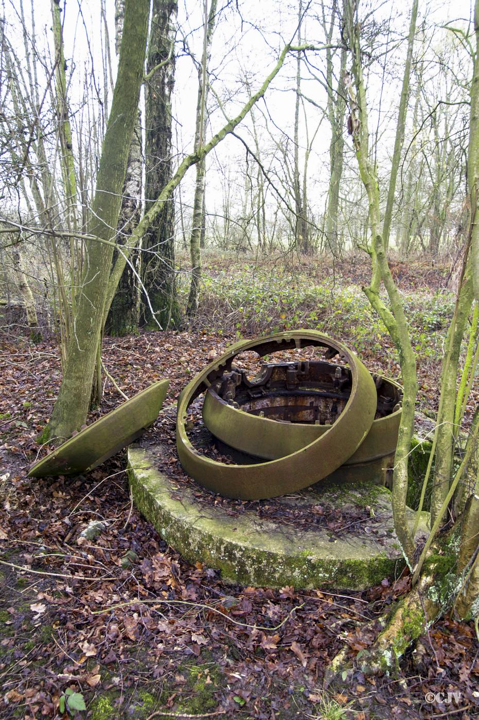 Ligne Maginot - T7 - BOIS DE LA TASSONNIERE OUEST (TD N° 363) - (Cuve pour arme d'infanterie) - État 2005 - Caspar Vermeulen