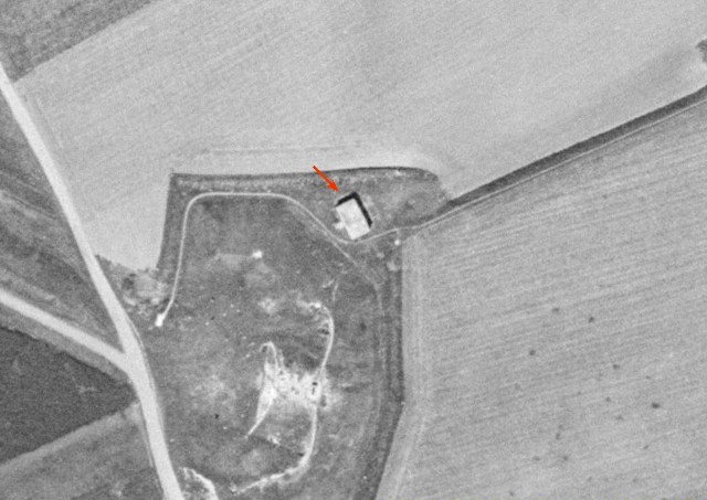 Ligne Maginot - BEF 125 - FLERS NORD 1 - (Blockhaus pour arme infanterie) -  - Geoportail (Archives IGN-1947)