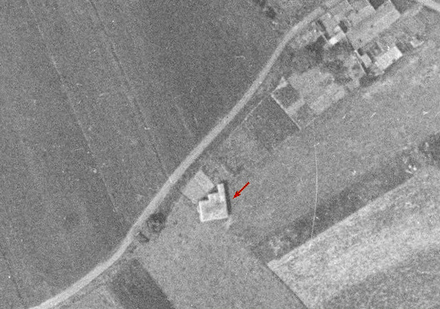 Ligne Maginot - BEF 165 - MER DE FLINES OUEST - (Casemate d'artillerie) -  - IGN - Géoportail 1951