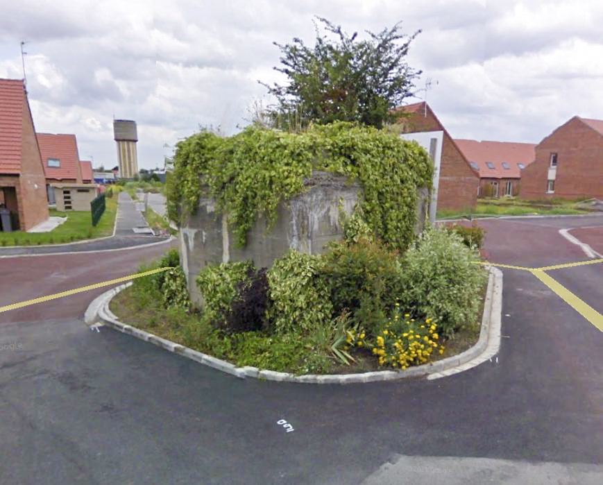 Ligne Maginot - BEF 175 - LES MEURINS NORD - (Blockhaus pour arme infanterie) -  - Google Streetview
