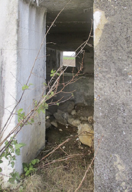 Ligne Maginot - BEF 681 - ROBREUX OUEST - (Blockhaus pour arme infanterie) - Intérieur du blockhaus. - Smardz Félix