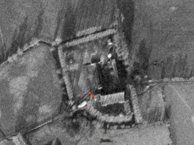 Ligne Maginot - BEF 674 - CENSE DE CHOQUES SUD OUEST - (Blockhaus pour arme infanterie) -  - IGN - Géoportail 1966