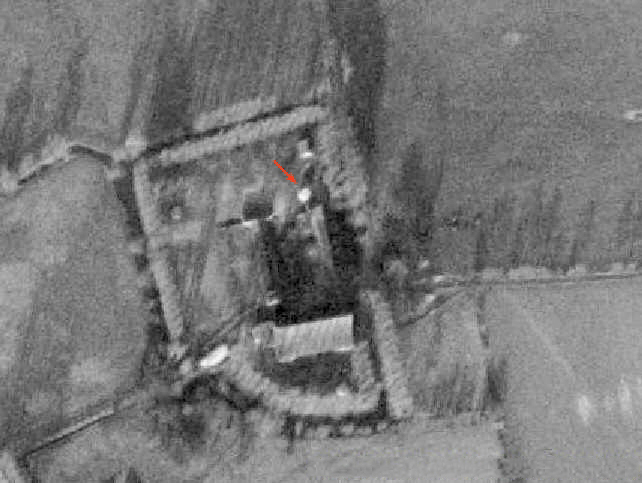 Ligne Maginot - BEF 673 - CENSE DE CHOQUES NORD EST - (Blockhaus pour arme infanterie) -  - IGN - Géoportail 1966