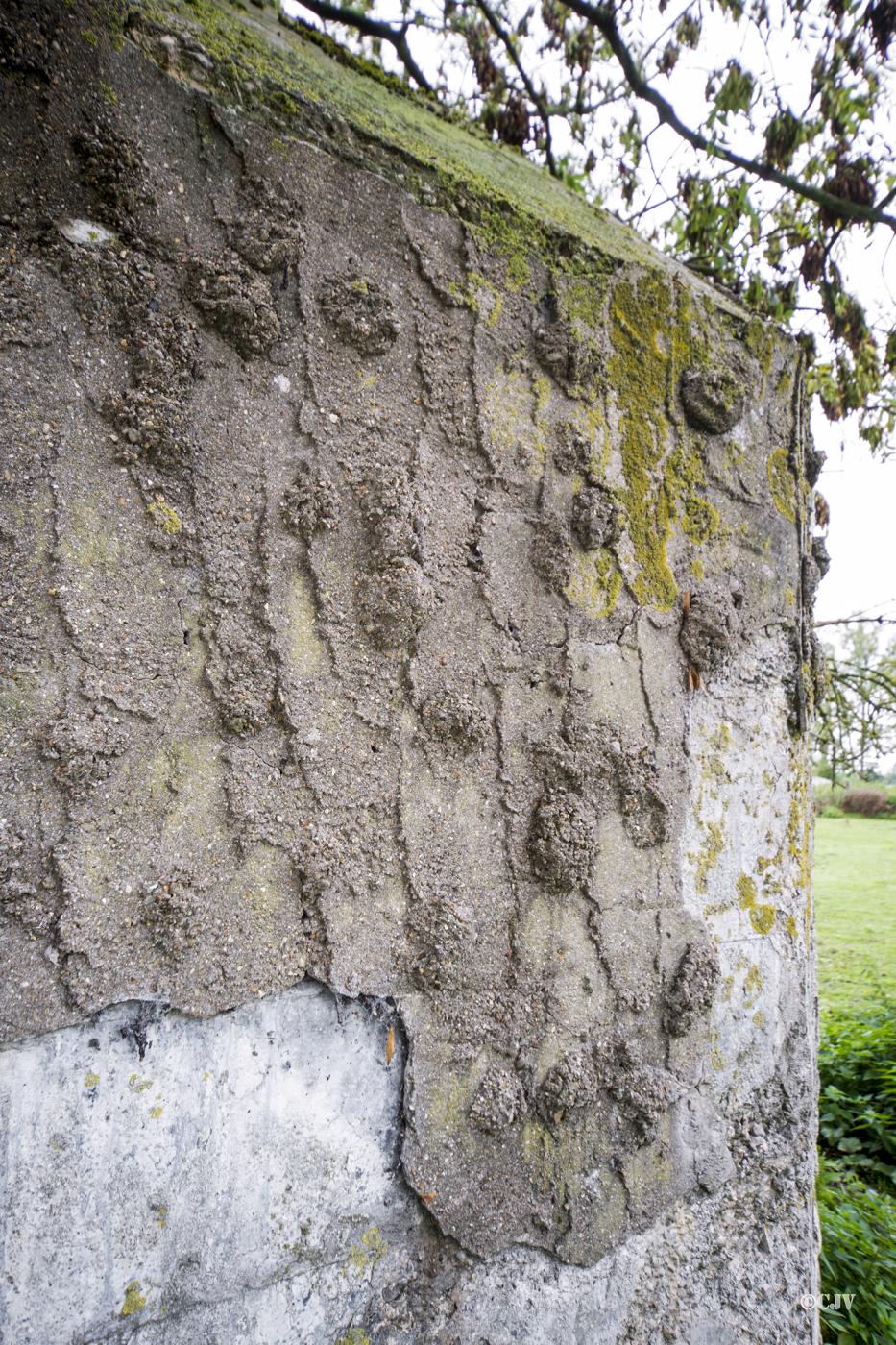 Ligne Maginot - BEF 672 - CENSE DE CHOQUES NORD OUEST - (Blockhaus pour arme infanterie) - Camouflage spécial - Lia VERMEULEN