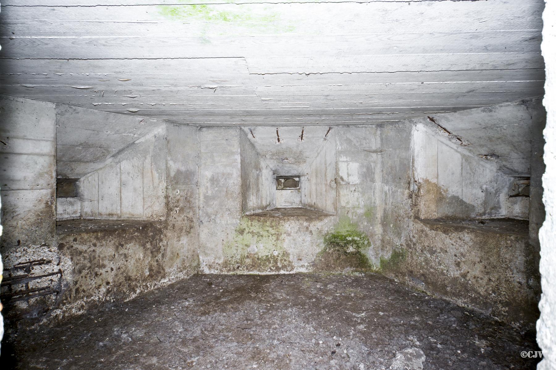 Ligne Maginot - BEF 672 - CENSE DE CHOQUES NORD OUEST - (Blockhaus pour arme infanterie) - L'intérieur - Lia VERMEULEN