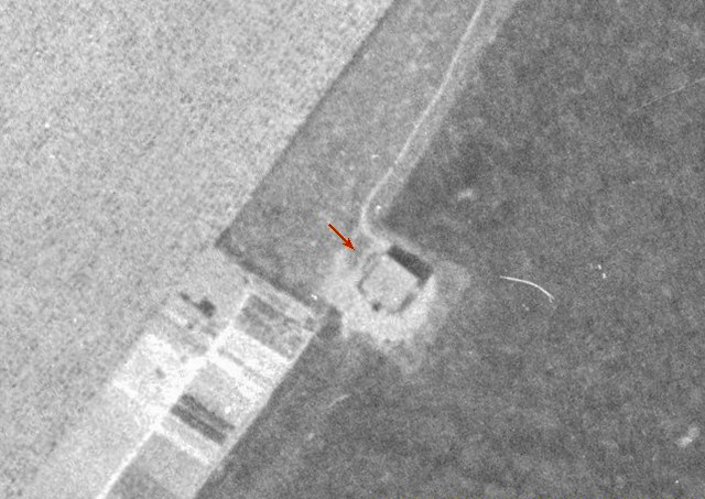 Ligne Maginot - BEF 212 - COUTURE DU BAS-SAINGHIN OUEST - (Blockhaus pour canon) -  - IGN - Géoportail 1951