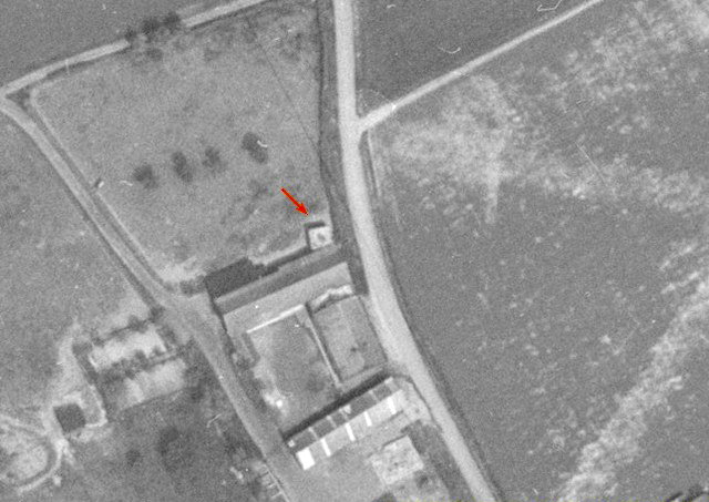 Ligne Maginot - BEF 211 - DRONKAERT SUD 3 - (Blockhaus pour canon) -  - IGN - Géoportail 1951