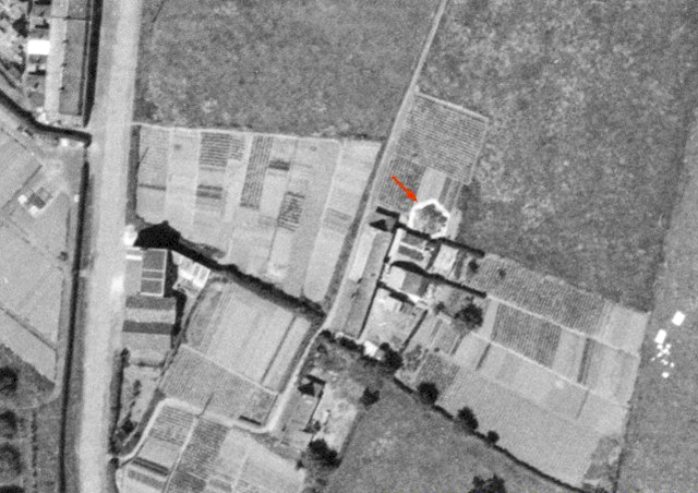 Ligne Maginot - BEF 214 - CHATEAU DE LA FONTAINE - (Blockhaus pour arme infanterie) -  - IGN - Géoportail 1947