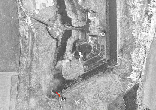 Ligne Maginot - BEF 234 - CROIX DE VALLERS SUD - (Blockhaus pour arme infanterie) -  - IGN - Géoportail 1965