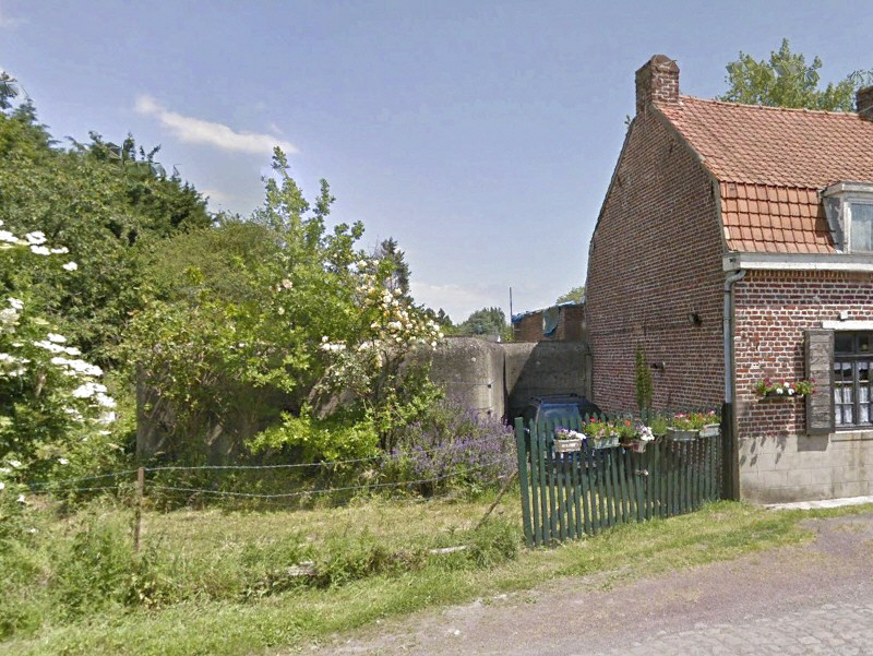 Ligne Maginot - BEF 268 - LA TRIBONNERIE NORD 1 - (Blockhaus pour canon) -  - Google Streetview