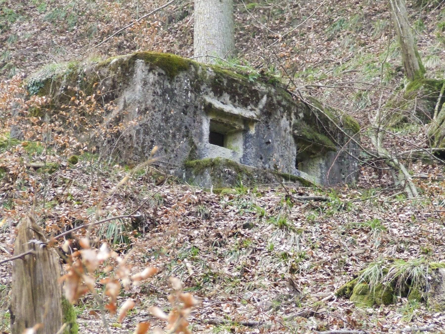 Ligne Maginot - M10 - NONNENHARDT EST 3 - (Blockhaus pour arme infanterie) - La façade avant - STENGER Mathieu