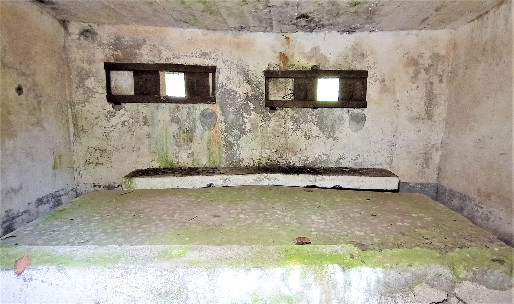 Ligne Maginot - M10 - NONNENHARDT EST 3 - (Blockhaus pour arme infanterie) - La chambre de tir - Baptiste GAUDIN
