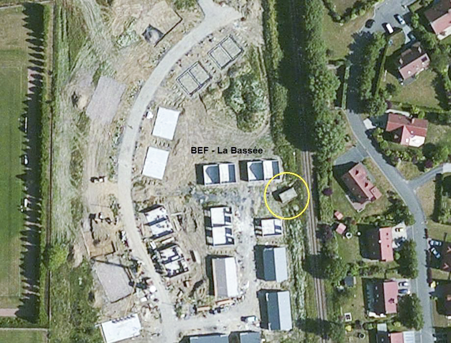 Ligne Maginot - BEF 310 - La BASSEE Ouest (Blockhaus pour arme infanterie) -  - Bing Sat