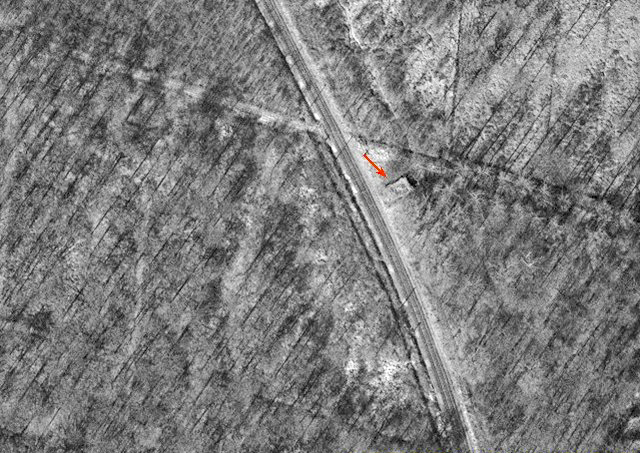 Ligne Maginot - BEF 313A - LES BRUYERES OUEST - (Blockhaus pour arme infanterie) -  - IGN - Géoportail 1965