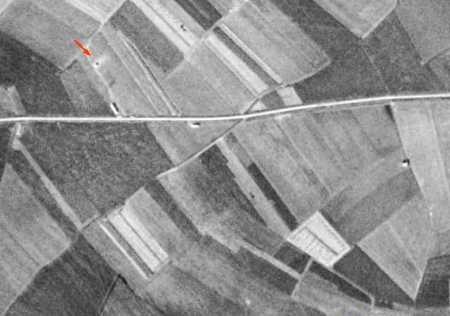 Ligne Maginot - BEF 337 - CHEMIN DE TOURNAI - (Blockhaus pour arme infanterie) -  - IGN - Géoportail 1950